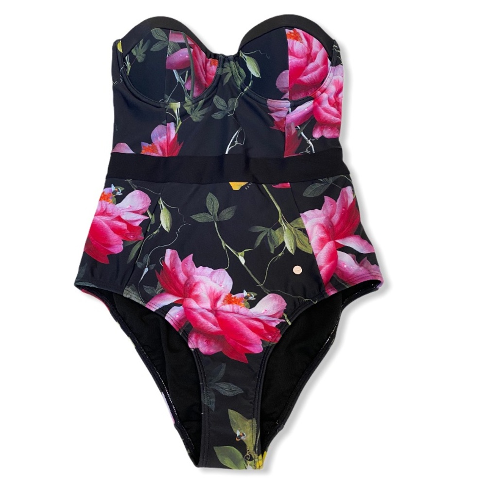 Ted Baker Camilaa Citrus Bloom One Piece Swimsuit